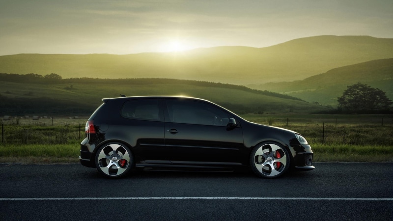 1080P, golf, mkv scenery, volkswagen, gti, scenery, mkv