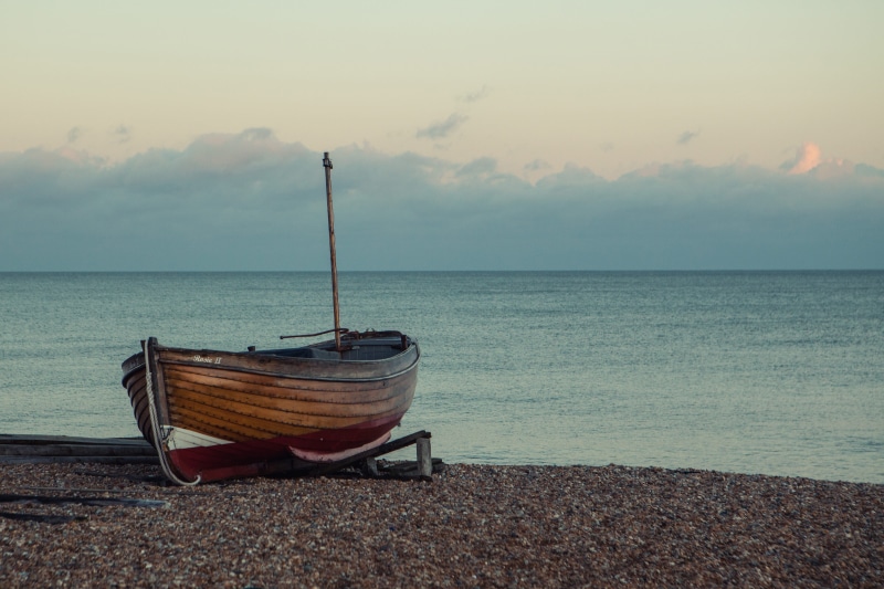 tranquility, mode of transportation, beach, southern, sky, travel Locations, various, horizon, sits, horizon over water, Southern England, sunset, nature