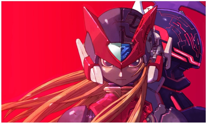 transportation, technology, machine part, nature, Megaman Zero, skill, outdoors, machinery, rockman, video games, red, representation, no people, futuristic