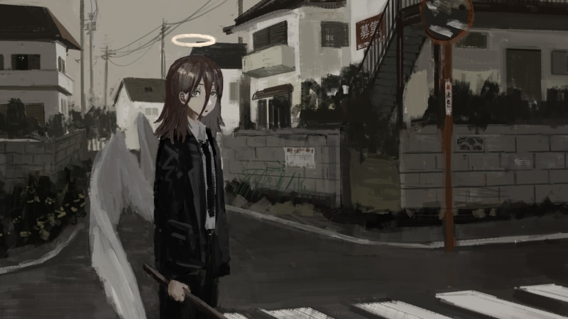 1080P, Chainsaw Man, manga, drawing