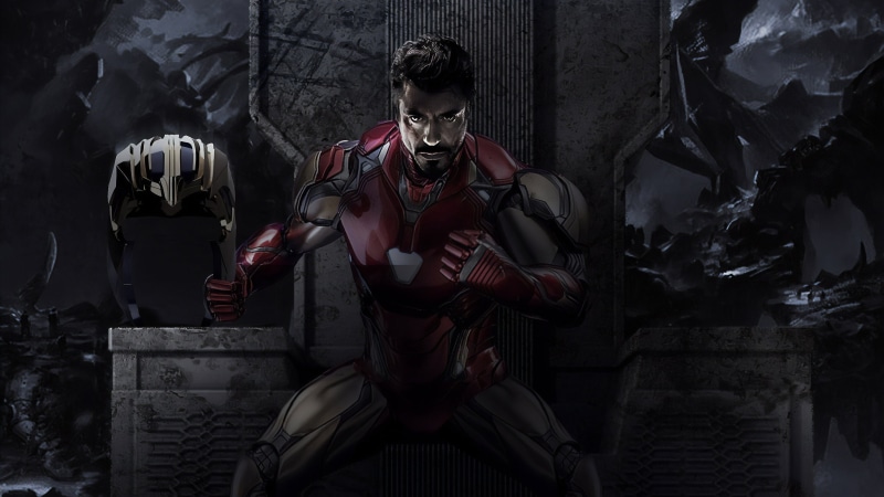 Marvel Comics, Avengers EndGame, 4K, Iron Man, The Avengers