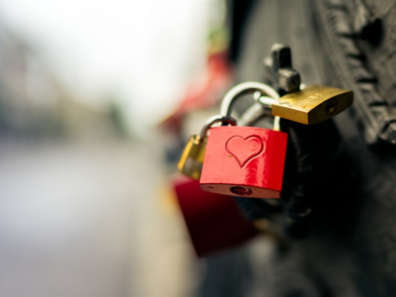 Love, 1080P, Locks, Hearts