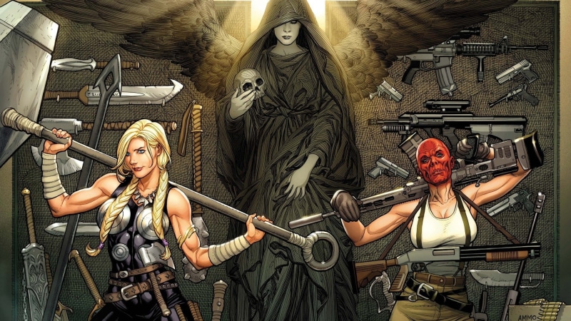 Fear Itself: The Fearless, Valkyrie (Marvel Comics), Red Skull (Marvel Comics), Comics, 1080P