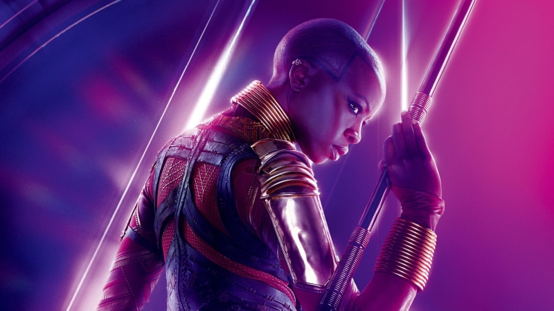 Movie, Okoye (Marvel Comics), Avengers: Infinity War, Danai Gurira, 1080P