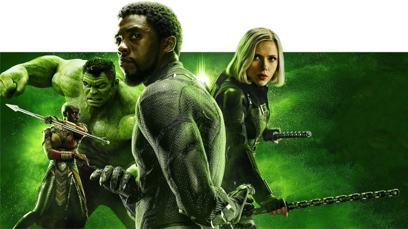 Black Widow, Movie, 1080P, Black Panther (Marvel Comics), Avengers, Okoye (Marvel Comics), Avengers: Infinity War, Hulk