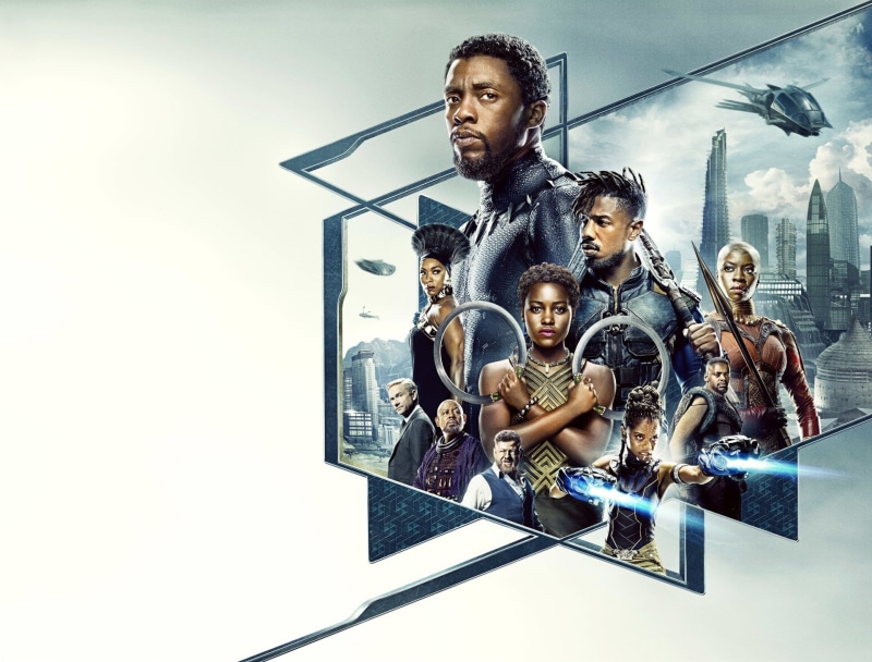 1080P, Black Panther, portrait, Black Panther (Movie), Daniel Kaluuya, togetherness, sitting, Forest Whitaker, Nakia (Marvel Comics), Black Panther (Marvel Comics)