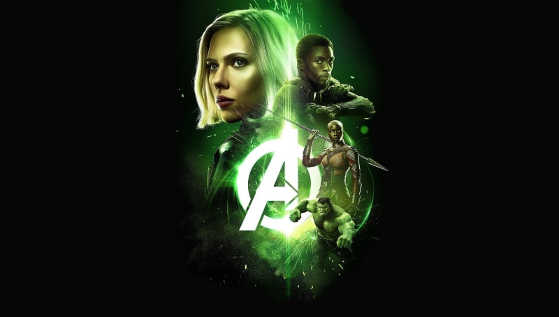 Scarlett Johansson, Hulk, Okoye (Marvel Comics), 1080P, Chadwick Boseman, Black Panther (Marvel Comics), Danai Gurira, Avengers: Infinity War, Natasha Romanoff