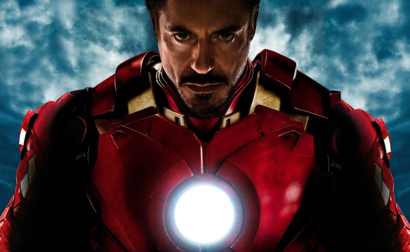 sky, adult, iron man 2, Superhero, portrait, stark, iron, Movies, marvel, cloud - sky, standing, males, men, Iron Man, 2K, illustration, nature, man, tony