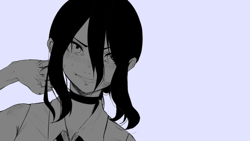 Devil, 1080P, Chainsaw Man, artwork, Reze (Chainsaw Man), manga, choker