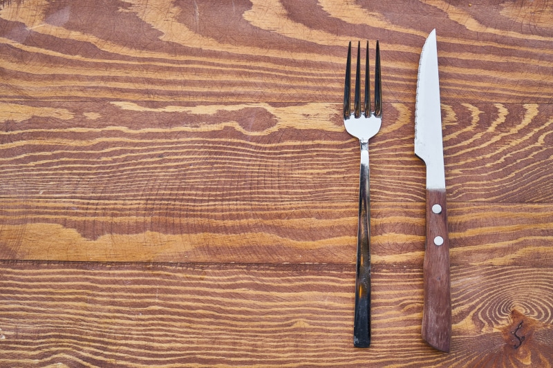 photography, brown, photo, silver, wood grain, household equipment, high angle view, hunger, place setting, diet, still life, kitchen utensil, healthy lifestyle
