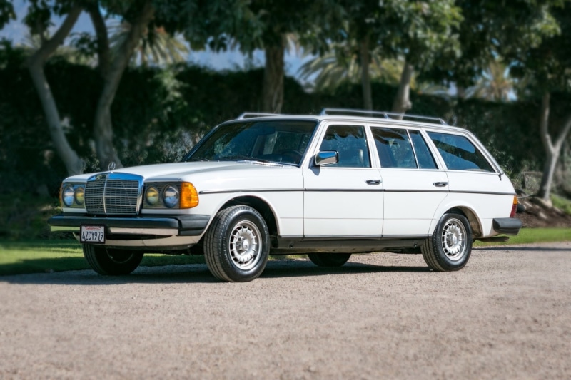 White Car, Mercedes-Benz, Mercedes-Benz 300TD, Mercedes-Benz W123, 1080P, Station Wagon, Luxury Car