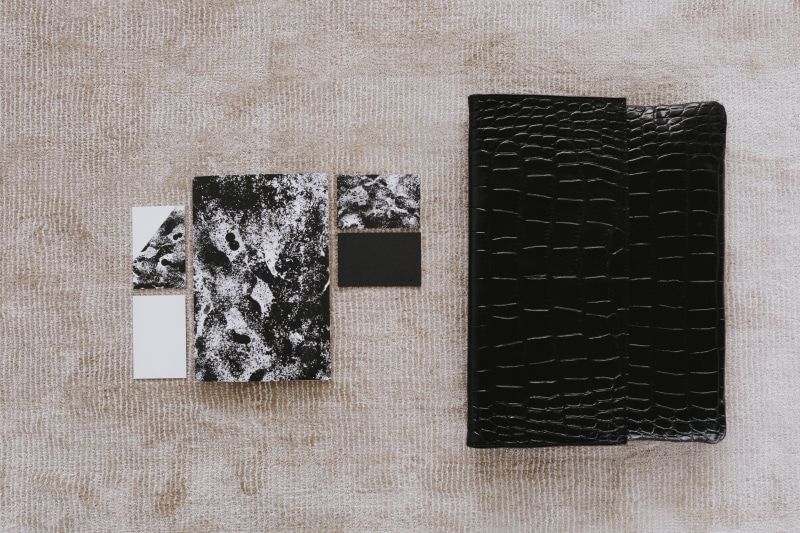 5K, copy space, indoors, still life, built structure, black, table, mock-up, wood - material, photography themes, brown, marble, blank, template, corporate