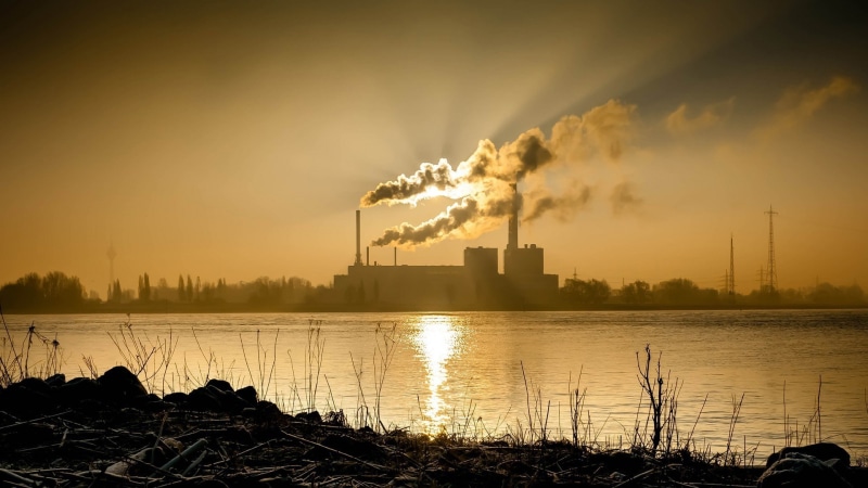 nature, outdoors, no people, industry, water, atmospheric, factory, air pollution, chimney, built structure, ecosystem, environmental issues, sky, smoke stack