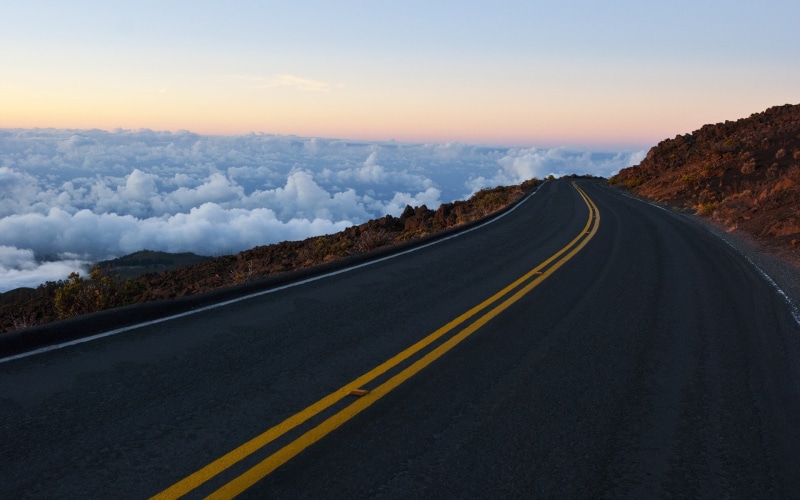 transportation, road, symbol, road marking, the way forward, tranquility, dividing line, sign, nature  hd pic 1920x1200, sunset, non-urban scene, landscape