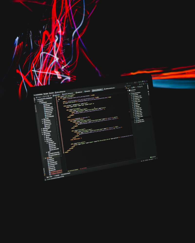 codes, studio shot, blurred motion, no people, coding, monitor, complexity, red, communication, programming, dark, office, number, opened, multi colored
