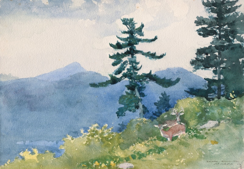 2K, impressionism, Winslow Homer, painting, landscape