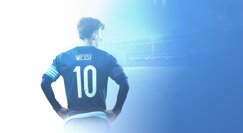 number, Football, clothing, soccer player, waist up, copa, soccer, athlete, rear view, america, three quarter length, leo, men, communication, Sports, lionel