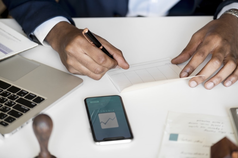 mobile, account, connection, book bank, businessman, males, people, modern, smartphone, human body part, business person, bankbook, paper, passbook, keyboard