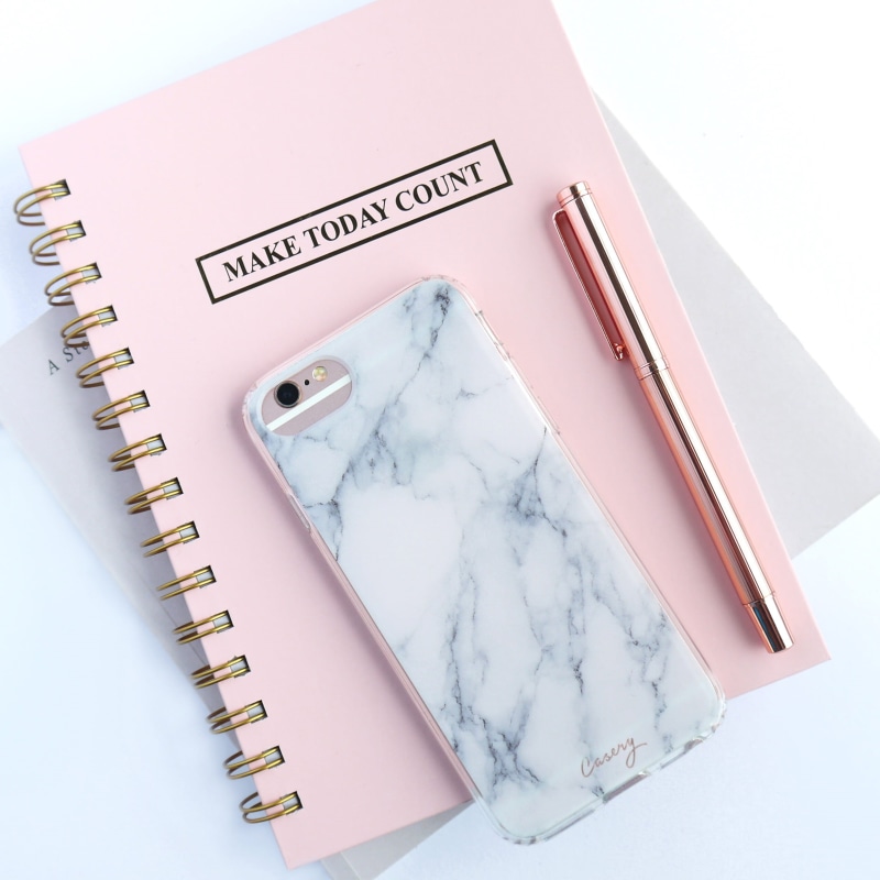 notepads, s, rose, 1080P, iphone, white, white background, close-up, two objects, workbook, creativity, notebook, white color, still life, desk, note pad