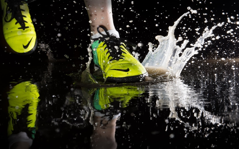 motion, green, caucasian Ethnicity, water, activity, splashing, adult, jumping, males, action, sports And Fitness, yellow, hand, healthy Lifestyle, underwater diving
