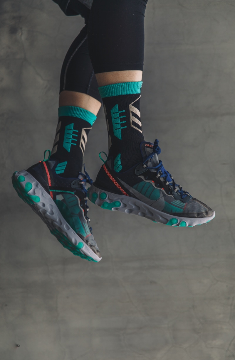 running shoe, sports equipment, sneaker, lifestyles, confectionery, tire, food, human foot, skating, high angle view, riding boot, real people, human limb