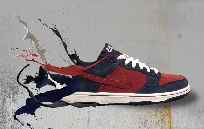 black Color, fashion, brand, clothing, shoe, unpaired, sneaker, 4K, animal representation, white, nike, men, jogging, blue, background, day, art and craft