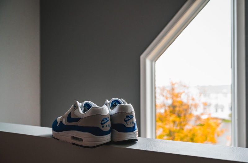 lifestyles, pair, luxury, nike, no people, wealth, blue, sunlight, air, sneakers, day, stack, trainers, still life, modern, shoes, boost, apartment, bubble