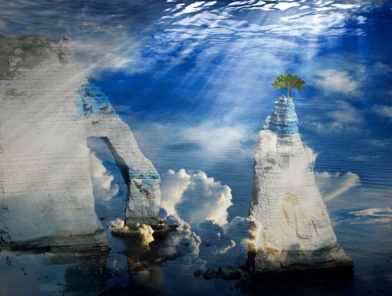 land, atmosphere, Fantasy, scenics - nature, nature, tranquility, dreams, fairytale, fairy tales, 1080P, Rock, light, mystical, mysterious, landscape