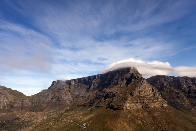 sky, day, cloud - sky, mesa, rock - object, mountain peak, no people, blue, geology, non-urban scene, cloud, rockmountain, formation, canyon, travel, mountain range