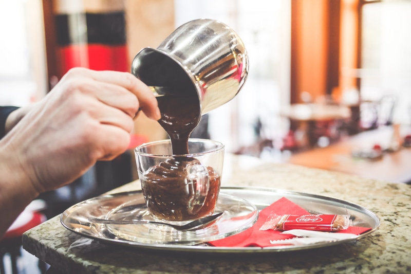 fresh, focus on foreground, chocolate, people, freshness, human body part, pouring, bar, preparing, preparation, refreshment, food, The Best, real people