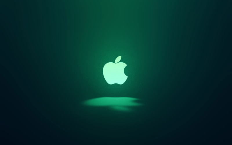 4K, love, logo, mania, apple, green