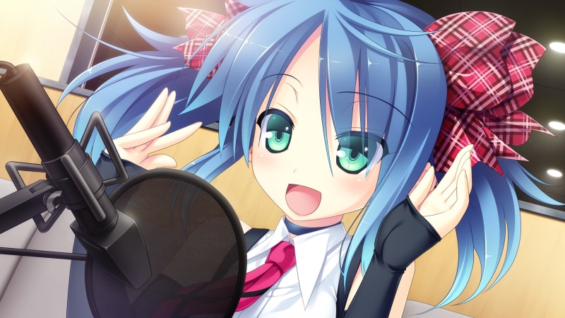 2K, eyes, otama, loli, game, close, mami, aoba, mania, chikkoi, blue, otaku, hair, nakama, green