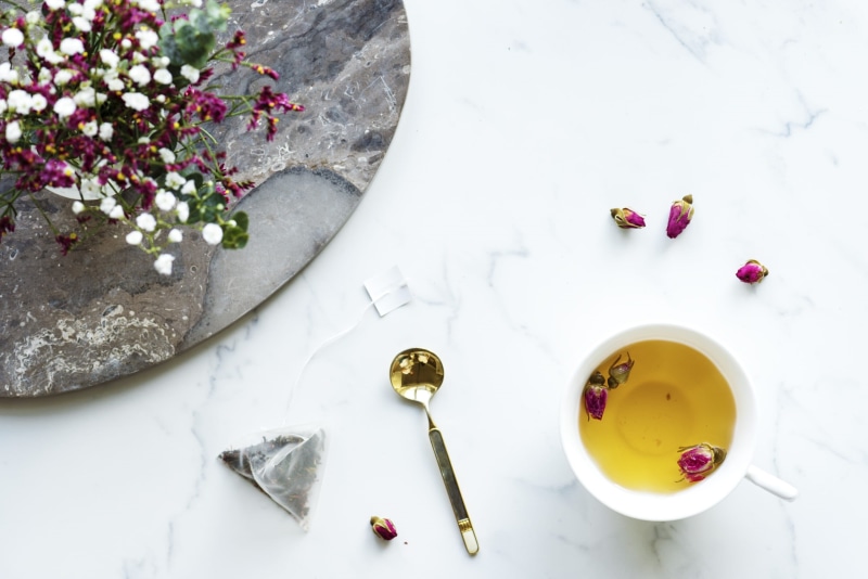 brew, simple, white color, sup, herbal, relax, rose tea, freshness, feminine, daily, no people, ceramic, refreshment, refreshing, food, texture, still life