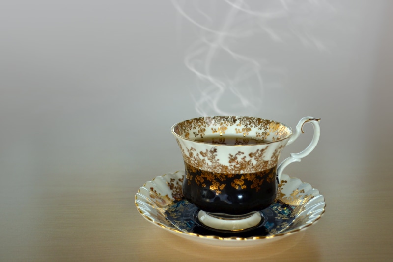 freshness, saucer, green, lifestyle, herbal tea, indoors, teapot, black, photography, relaxation, still, tea, teacup, drink, studio shot, 4K, tea - hot drink