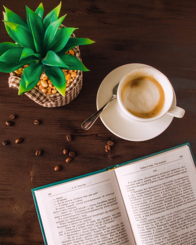 ceramic, drink, refreshment, aroma, Good Morning, café, indoors, hot, eating utensil, high angle view, directly above, white, delicious, frothy drink, dawn