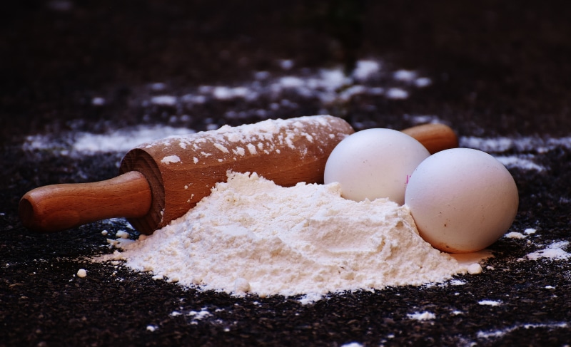 nature, cooking, 4K, baked, no People, rolling Pin, pastries, food, egg, cake, close-up, homemade, healthy Eating, cookie, preparation, brown, baking