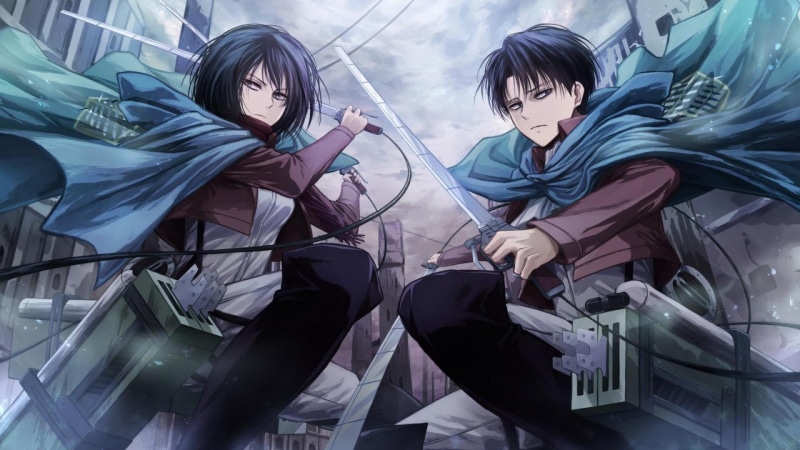 hd, on, attack, titan, sword, anime, 1080P, cartoon/comic
