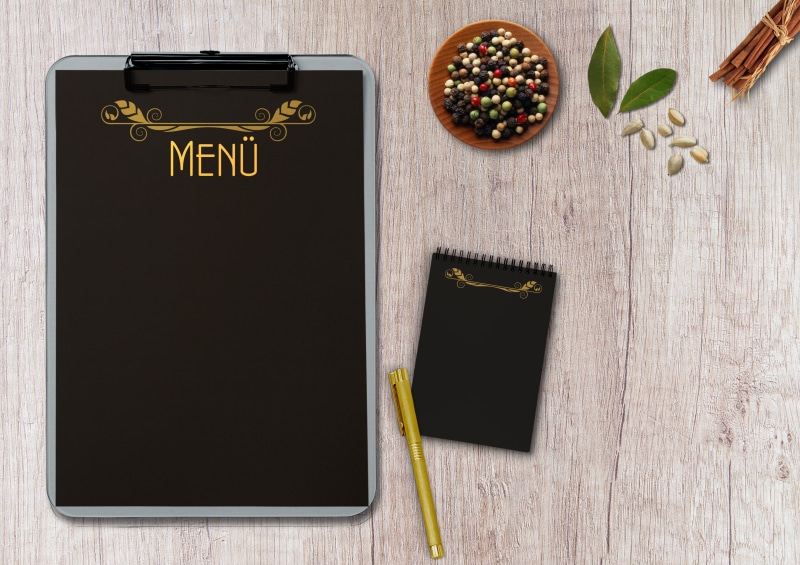 communication, fruit, info, no people, vegetable, 2K, cinnamon, wood - material, flat, information, shell, gold, copy space, board, notebook, template