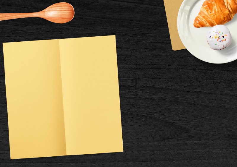 sweet sin, wooden spoon, frosting, table, confectionery, treat, describe, freshness, background image, office, orange color, baked goods, food and drink