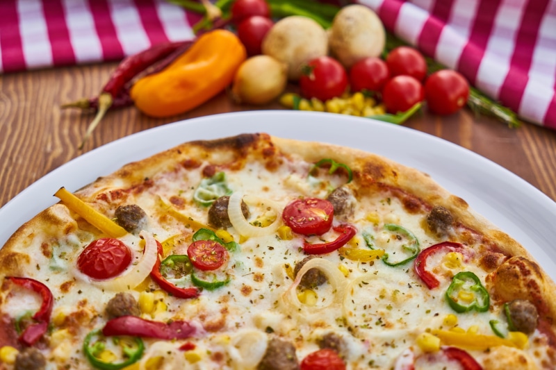 food, mushrooms, crusted, natural, healthy eating, sausage, nobody, herb, morning, cafe, wood, tomato, nutrition, ready-to-eat, healthy, 5K, cheddar, picnic