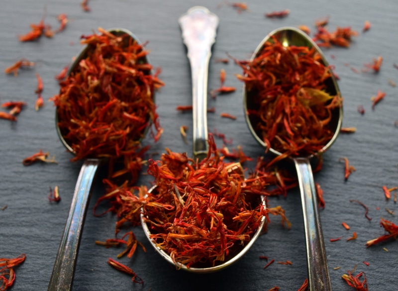 enjoy, season, table, still life, safron, crockery, false saffron, chili pepper, kitchen, nutrition, three, seasonings, tasty, cook, freshness, food and drink