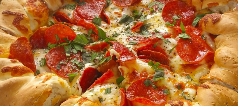 food and drink, Mountain, dough, Italian, ready-to-eat, lunch, mountain pie, dinner, italian pizza, ingredients, baked, Pepperoni, backgrounds, indoors