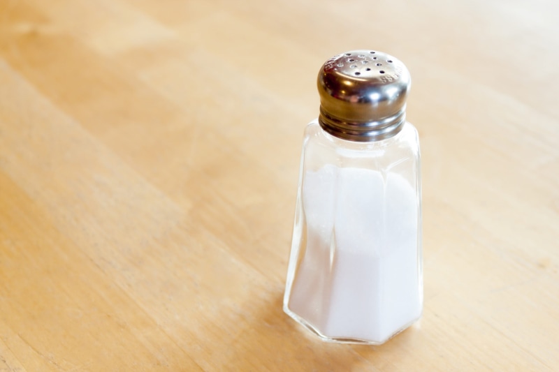 food, high angle view, food and drink, seasoning, eat, pepper - seasoning, condiment, still life, component, crockery, table, container, pepper shaker