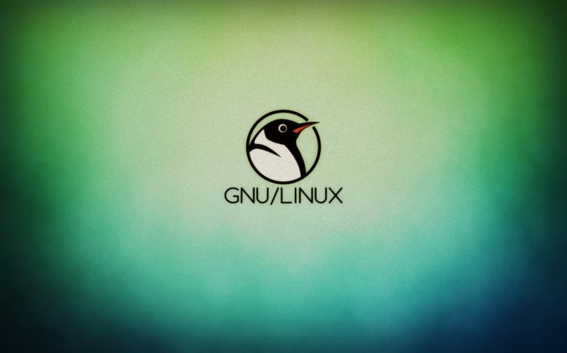 Linux, close-up, Tux, text, black color, green color, paper, colored background, GPL, operating system, representation, 480P, vignette, backgrounds, creativity