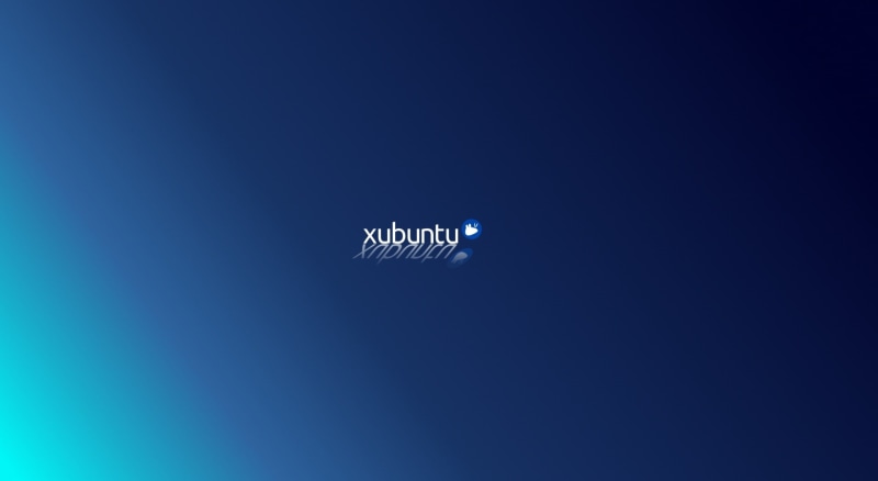blue, xubuntu, abstract, Computers, logo, Linux, 1080P
