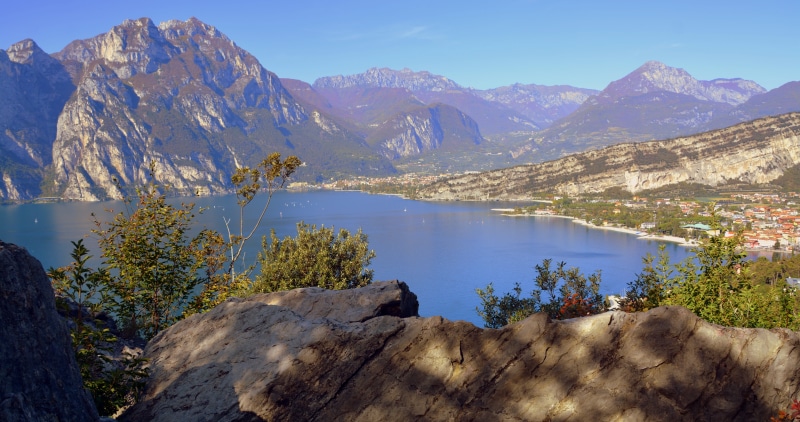 no people, mountain, mountain range, lake, nature, rock - object, pine tree, rock, scenics - nature, landscape, tranquility, sky, environment, plant, solid