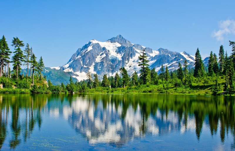 Washington, Mount Baker, 2K, United States