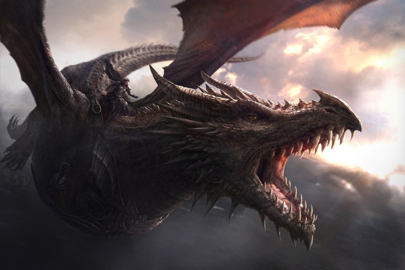 Game Of Thrones, Balerion, 1080P, dragon