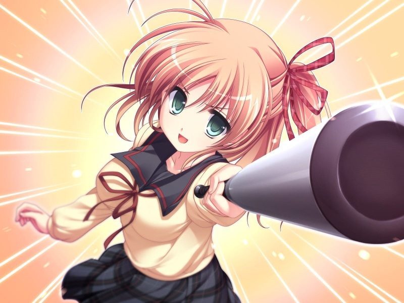 anime, school, game, uniforms, saki, sports, school uniforms, 720P, x, hakone, Bat, art, baseball, cg, ni, hd, seifuku