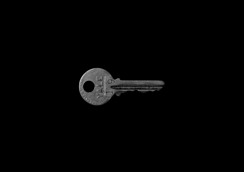 black, geometric shape, equipment, yale, black and white, cut out, b and w, background, black background, low angle view, old, no people, still life, close-up
